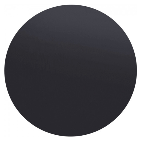KARE Design Stolová deska Schickeria - černá, Ø110cm