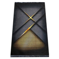 Kusový koberec Black&Gold 05 120 × 180 cm