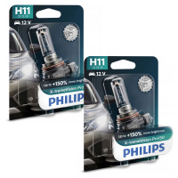 Philips žárovky X-Treme Vision Pro150 +150% H11