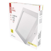 LED svítidlo PROFI bílé, 23 x 23 cm, 18 W, teplá bílá