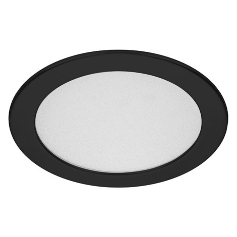 Kulaté podhledové LED svítidlo DOWNLIGHT CCT ROUND IP44 24W černý Panlux