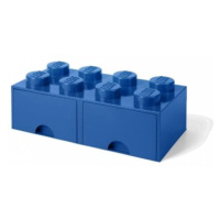 LEGO® úložný box 8 - se zásuvkami modrá 250 x 500 x 180 mm