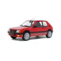 1:18 Peugeot 205 Mk.1 GTI 1.9L Rouge Vallelunga 1988 - SOLIDO - S1801702