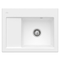 Keramický dřez Villeroy & Boch Subway 45 Compact, 331301RW, Stone White 331301RW