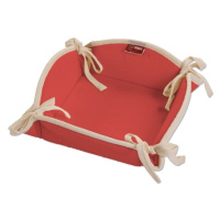 Dekoria Textilní košík, červená, 20 x 20 cm, Loneta, 133-43