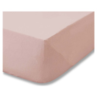 Růžové bavlněné prostěradlo 135x190 cm – Catherine Lansfield