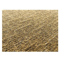 Kusový koberec Alassio zlatohnědá 140 x 200 cm
