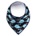 Vsepropejska Whale modrý šátek pro psa