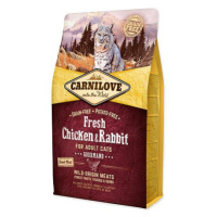 CARNILOVE Fresh Chicken & Rabbit Gourmand for Adult cats 2 kg