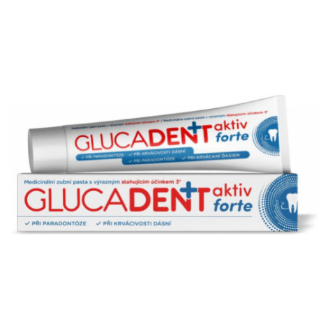 Glucadent+ aktiv forte zubní pasta 75g Naturprodukt