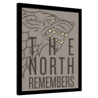 Obraz na zeď - Hra o Trůny (Game of Thrones) - The North Remembers, 30x40 cm