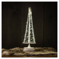 Hemsson Stromek Santa's Tree, stříbrný drát, výška 33,5 cm