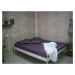 Kovová postel Modena Rozměr: 140x200 cm, barva kovu: 1B hnědá stříbrná pat.