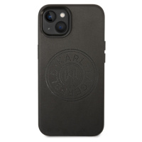 Karl Lagerfeld PU Leather Perforated Logo kryt iPhone 14 Plus černý