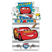 Jerry Fabrics s. r. o. Bavlněné povlečení do postýlky 135x100 + 40x60 - Cars stripe baby
