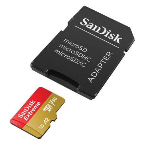 Paměťová karta SANDISK EXTREME microSDXC 512 GB 190/130 MB/s UHS-I U3 (SDSQXAV-512G-GN6MA)