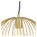 Designová závěsná lampa zlatá - Wire Dough