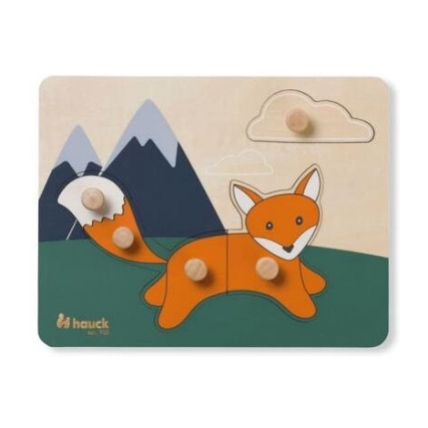 Hauck Puzzle s úchyty Puzzle N Sort Fox