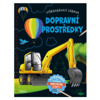 Vyškrabávací zábava: Dopravní prostředky