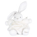 Kaloo Plyšový zajíc pro miminko bílý Plume 25 cm