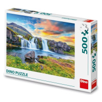 Puzzle Islandský vodopád 500 dílků