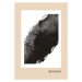 Ilustrace Abstract Black, Veronika Boulová, 26.7x40 cm