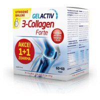 Gelactiv 3-Collagen Forte 60+60 kapslí