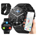 Chytré hodinky Smart Watch Pánské hodinky Gps Tracer Hovory Baterie 600 mAh