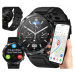 Chytré Hodinky Smart Watch Pánské hodinky Gps Tracer Hovory Baterie 600 mAh