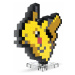 Pokémon stavebnice Mega - Pikachu Pixel Art