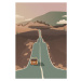 Ilustrace Retro Road Surf Trip Concept, Vector, LucidSurf, 26.7 × 40 cm