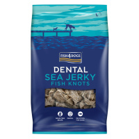 FISH4DOGS Dentální pamlsky pro psy mořská ryba - uzlíky 500 g