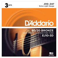 D'Addario EJ10-3D