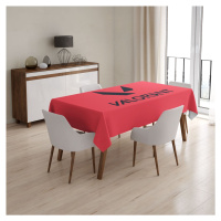 Sablio Ubrus VALORANT Red - 130x130 cm