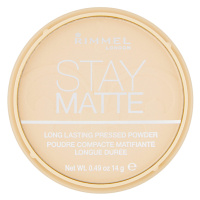 Rimmel London Stay Matte Pudr 001 Transparent 14g