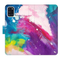 iSaprio flip pouzdro Abstract Paint 05 pro Samsung Galaxy A21s