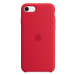 Originální kryt Silicone Case pro Apple iPhone SE, červená