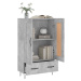 vidaXL Skříň highboard betonově šedá 69,5x31x115 cm kompozitní dřevo