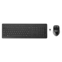 HP WLess 950MK Keyboard Mouse Černá