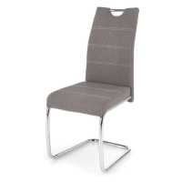Jídelní židle SCK-349 šedá/chrom