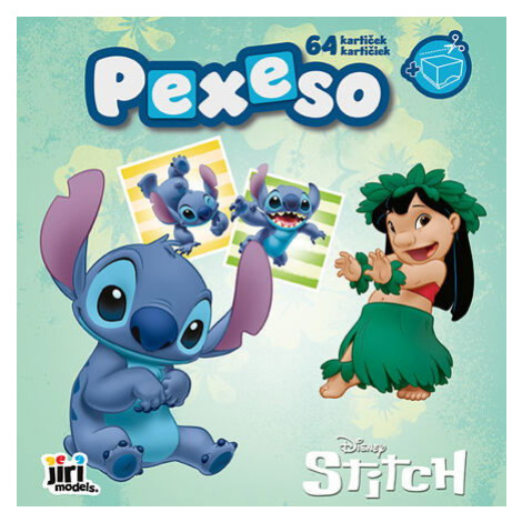 Jiri Models Pexeso v sešitu Lilo & Stitch JM - Jiří Models