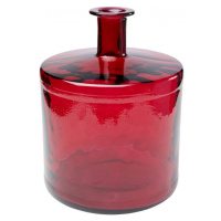 KARE Design Skleněná váza Tutti Red 45cm
