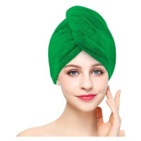Chanar Rychleschnoucí froté turban na vlasy, zelený