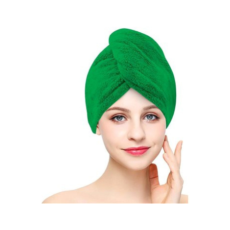 Chanar Rychleschnoucí froté turban na vlasy, zelený