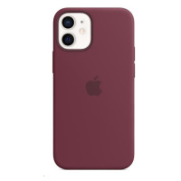 APPLE iPhone 12 mini Silicone Case with MagSafe - Plum