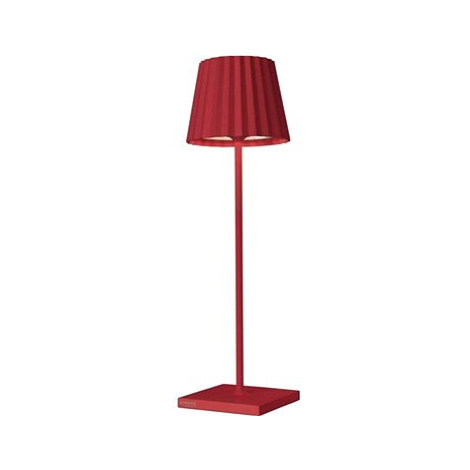 Sompex Stolní LED lampa Troll 2.0, červená