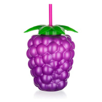 Plastová láhev se slámkou Blackberry 800ml