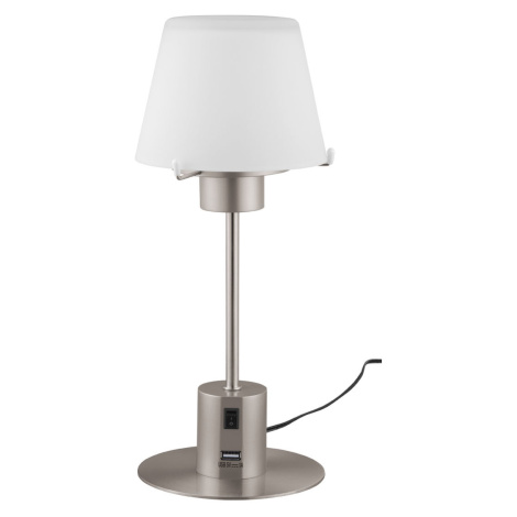 Livarno home Stolní LED lampa s USB (kužel)