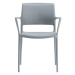 PEDRALI - Židle s područkami ARA 315 DS - šedá