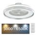 LED Stropní svítidlo s látorem LED/32W/230V 3000-6500K šedá + DO